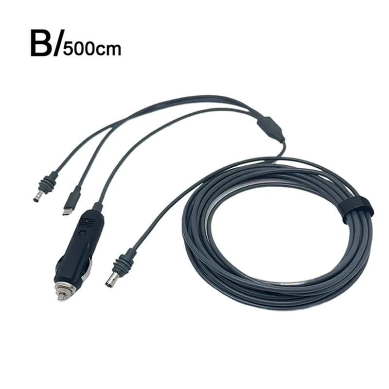 AD33 HOT For Starlink Mini 3-In-1 To DC Power Cable Mini Type-C Charging Cable Three-In-One To DC Power