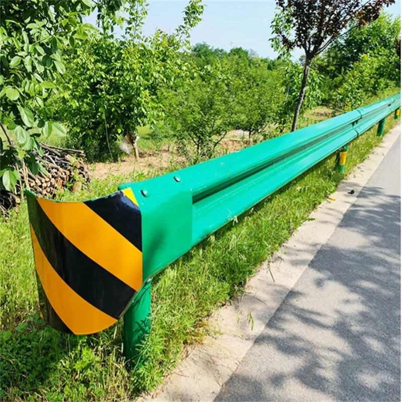 provincial and national highways spray galvanized anti-collision corrugated beam steel guardrail
