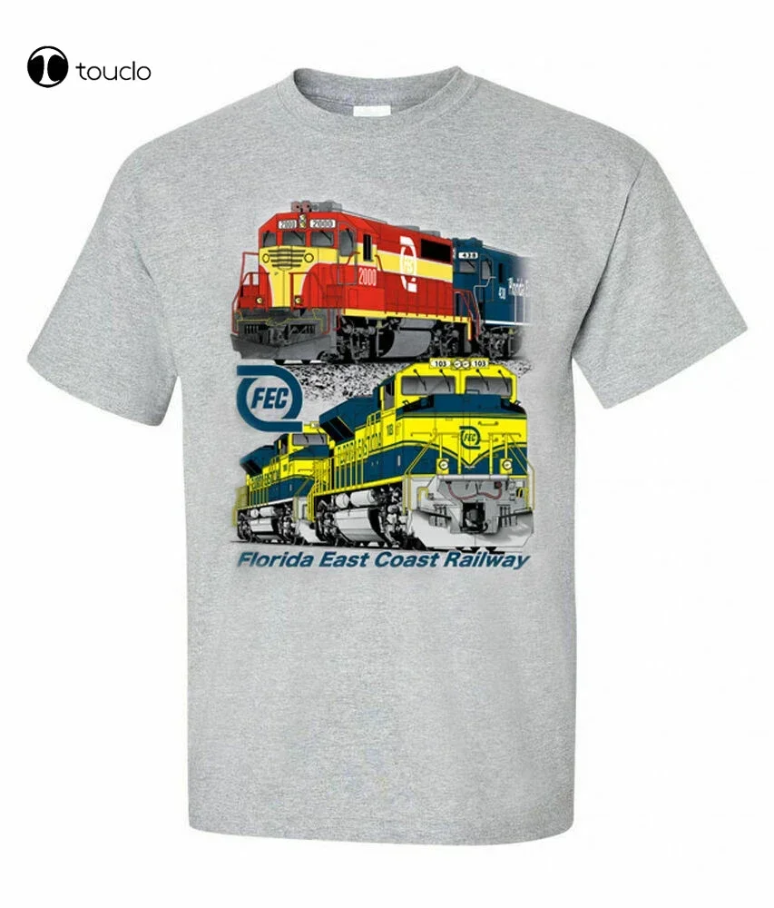 Florida East Coast Railway FEC Authentic Railroad T-Shirt Tee Shirt Birthday ...