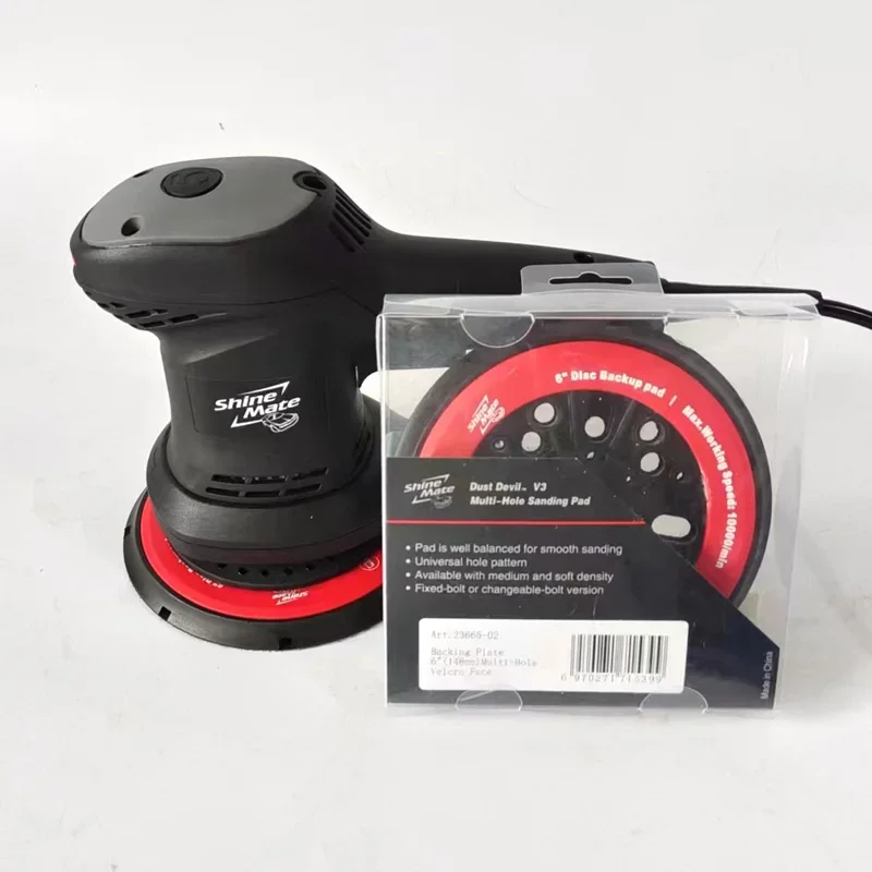 Bandeja Elétrica Lixa Máquina, Dry Grinder Acessórios, 17 Buracos, Back Pile Base, Barb Hook, Grinding Pad, Moagem Disc, 150mm, 6"