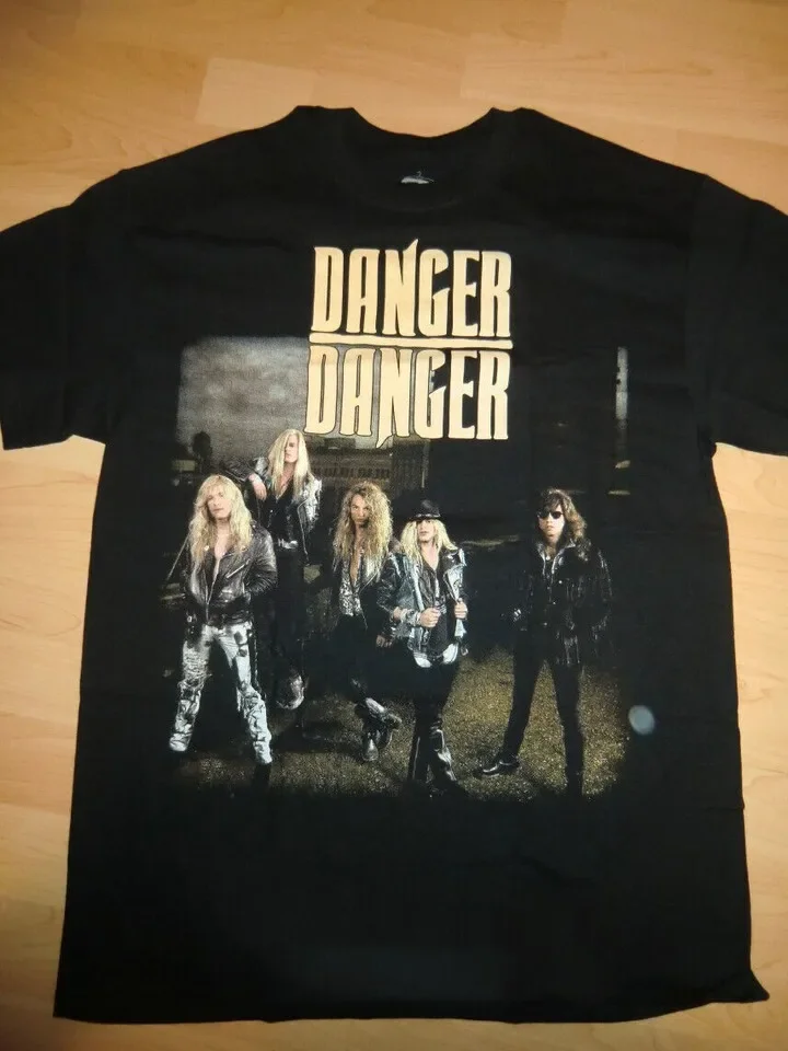 Danger Danger Band Member Reprint Cotton S-5XL Black Men T-Shirt