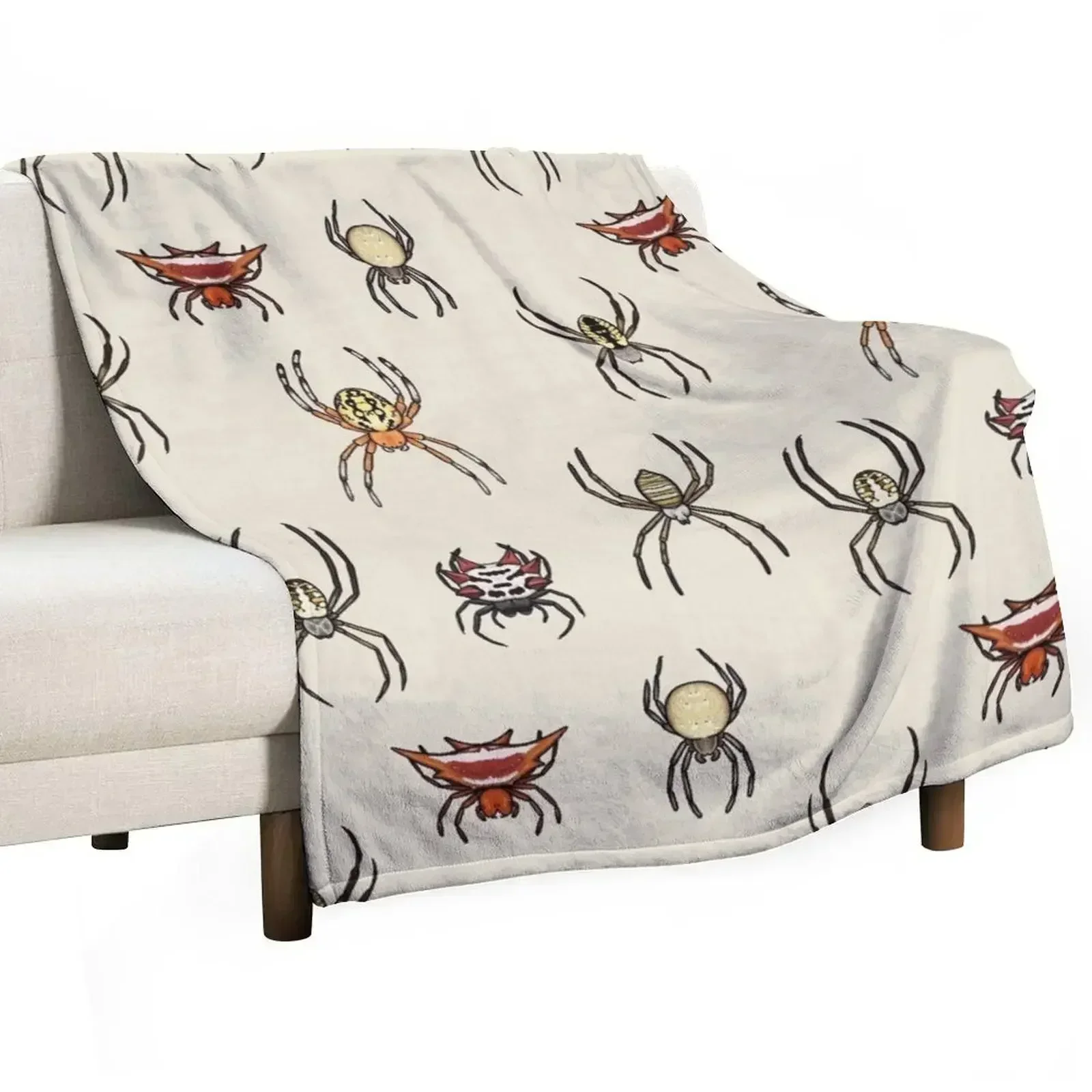 Orb Weavers Throw Blanket Sofa Throw Sleeping Bag Decorative Sofa Blankets