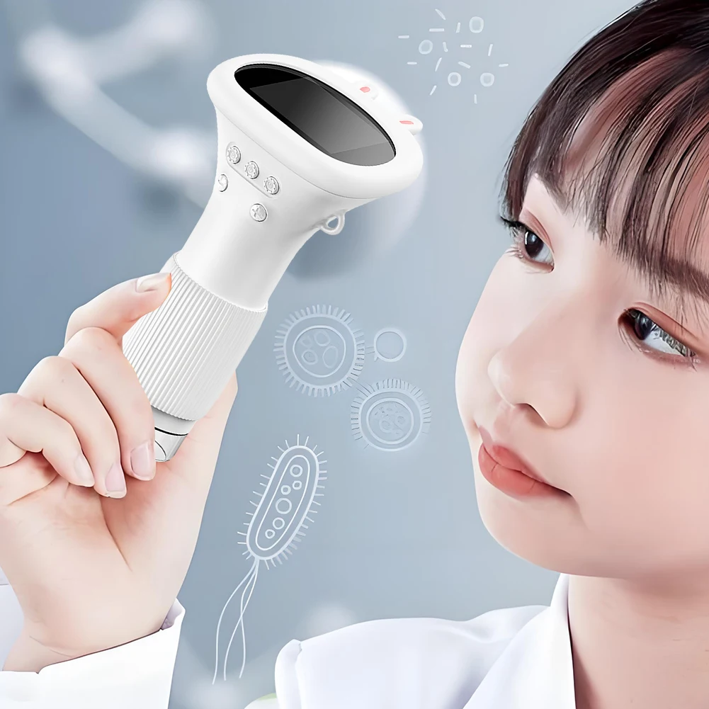 1000X Electronic Magnifier Camera 2MP Lens Handheld Digital Microscope 2 Inch IPS Screen Handheld HD Microscope with 8 LED Light