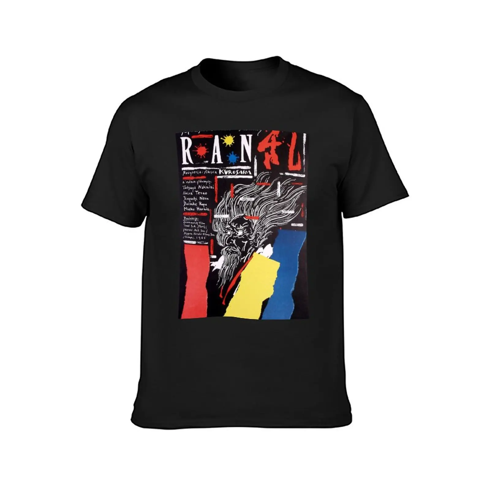 Ran by Akira Kurosawa T-Shirt customizeds new edition t shirts for men