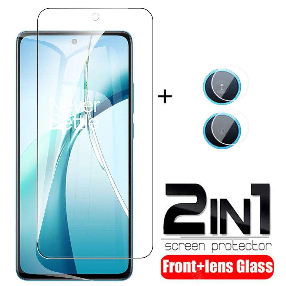 2in1 Tempered Glass Case For Tecno Pova 6 Neo Screen Protector For Tecno Pova 6Neo Pova6Neo 4G 2024 Camera Lens Protective Film