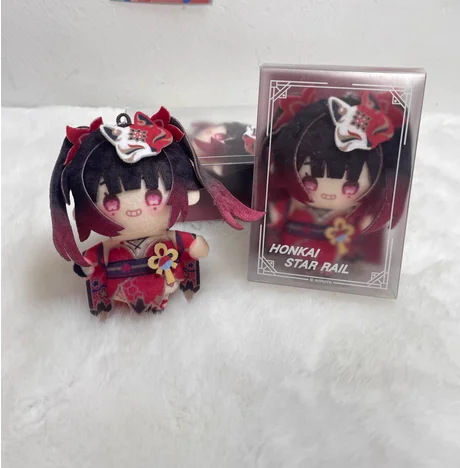 

Official Honkai: Star Rail Sparkle Finger puppet Plush Doll Keychain Toy Pendant