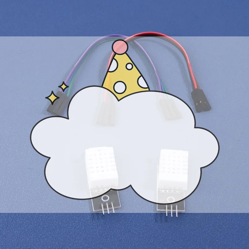 

DHT22 Digital Temperature & Humidity Sensor Module AM2302 Module Electronic Building Block DIY For Arduino