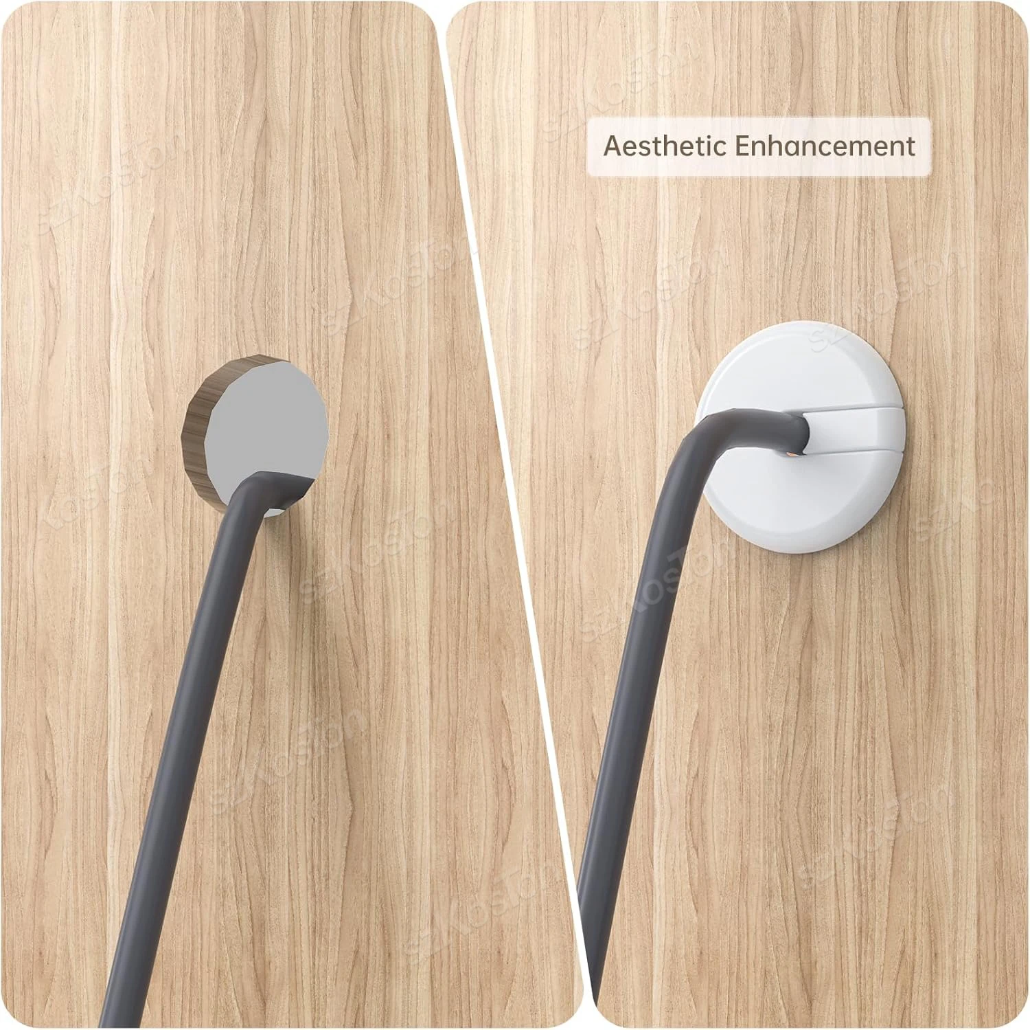 1-Zoll Wandbuchse Tülle für Starlink Dishy Ethernet Kabel Organizer Netzwerk Draht Möbel Draht Loch Kabel Routing Kits