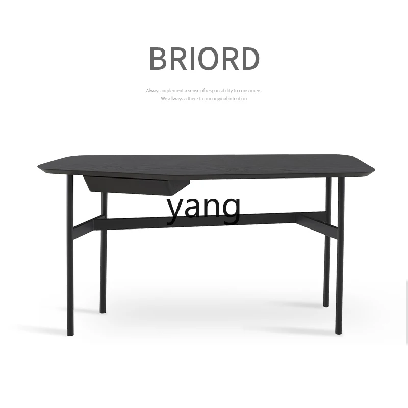 LTT simple modern solid wood study desk writing desk home study desk