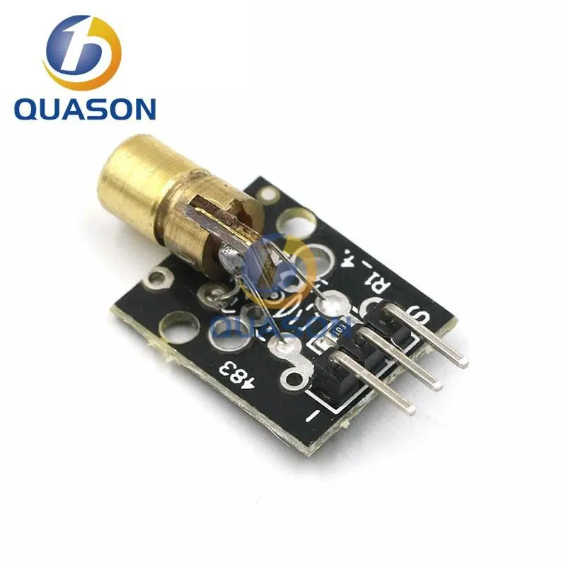 KY-008 650nm Laser sensor Module 6mm 5V 5mW Red Laser Dot Diode Copper Head forArduino