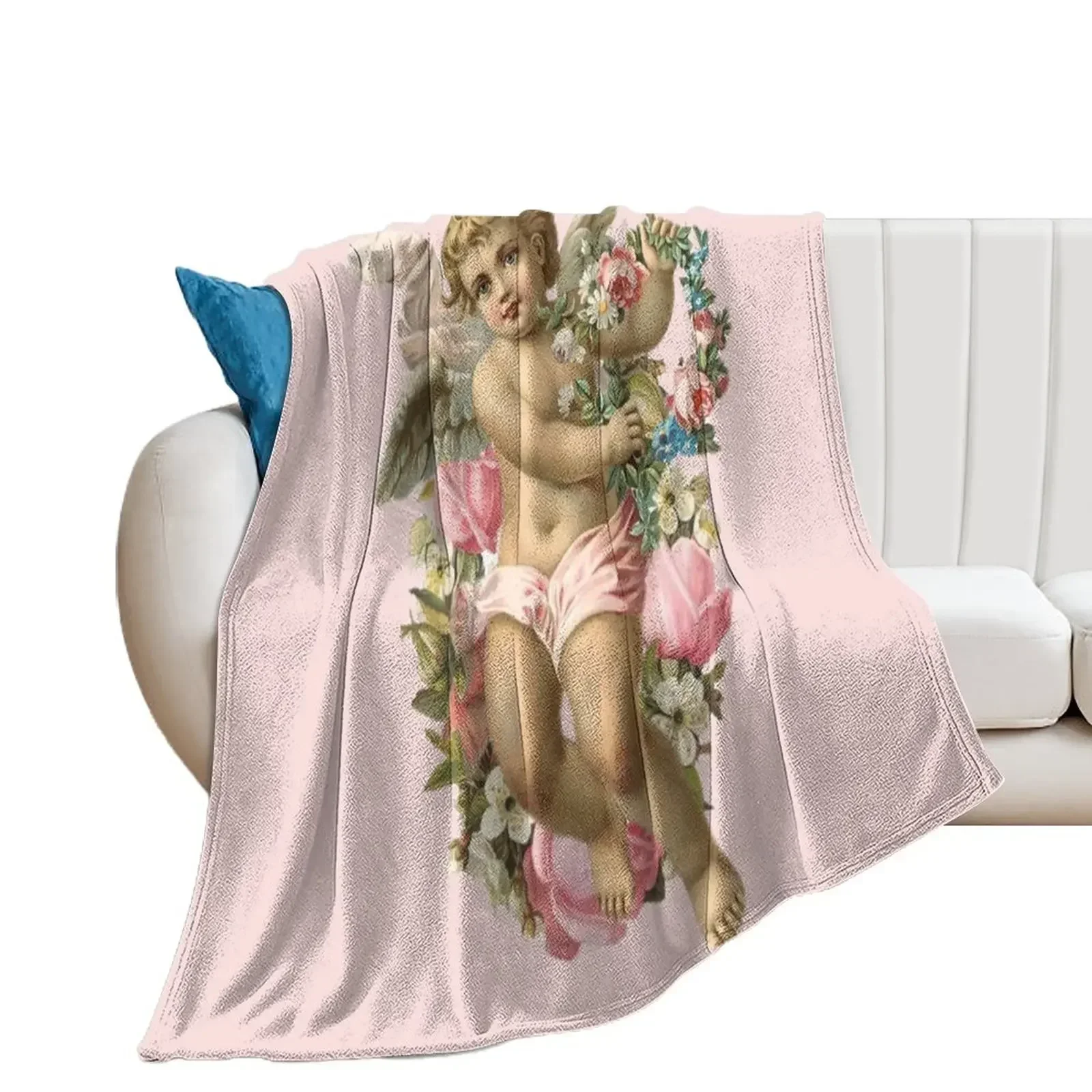 

Baby Angel Throw Blanket manga christmas gifts Blankets