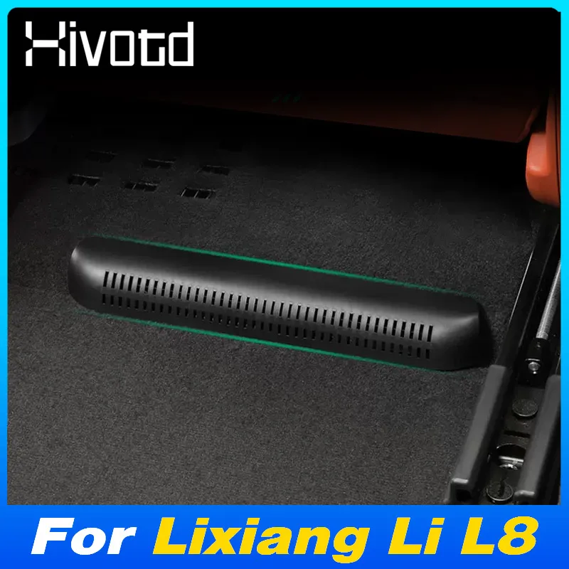 

Car Rear Seat Grille Stickers Covers Air Conditioning Outlet Clip Protector Interior Exhaust Decoration For Lixiang Li L8 2024