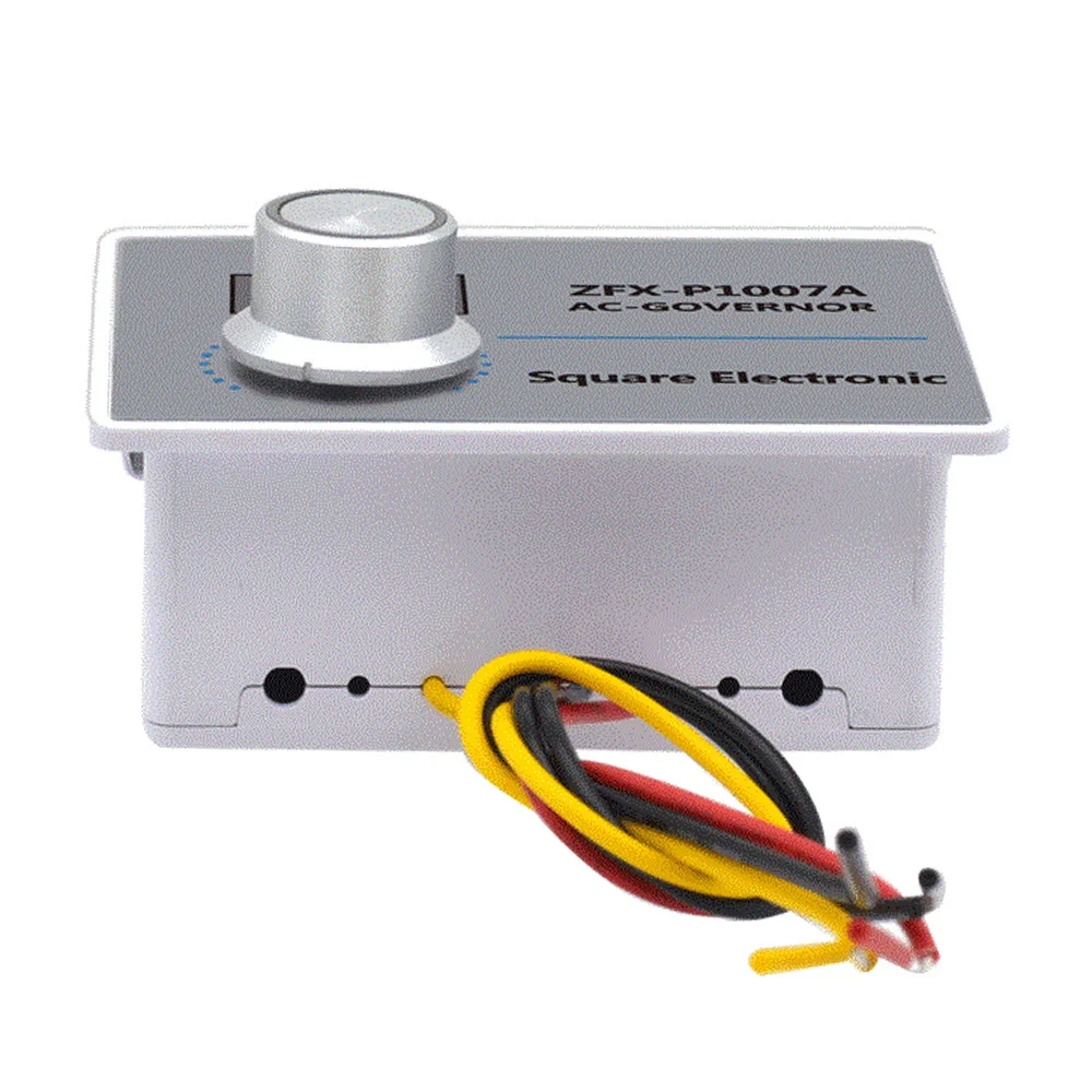 AA84 デジタル表示スピードコントローラー防水無段階速度レギュレータガバナ 500 ワット AC 220V 制御スイッチ