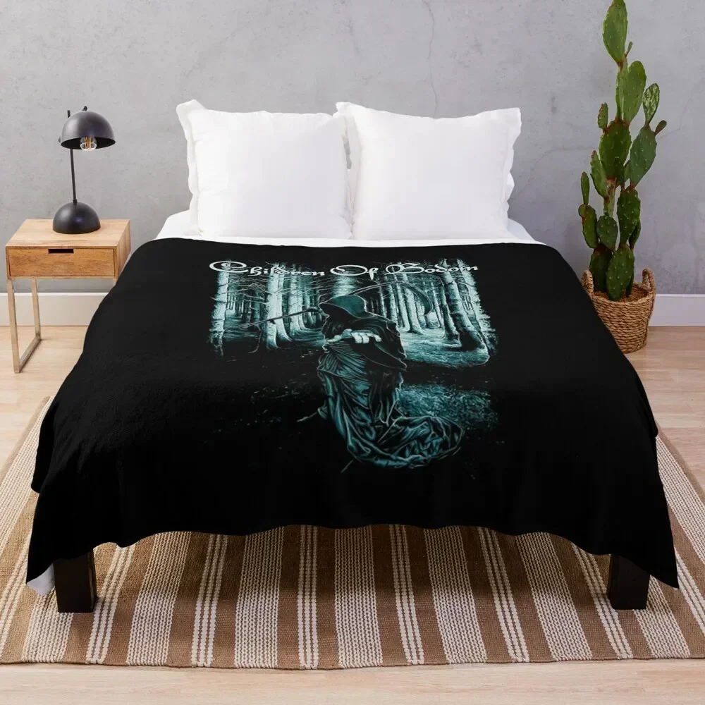 

Children of Bodom Throw Blanket Cozy Napping Blanket Gift for Mom Dad
