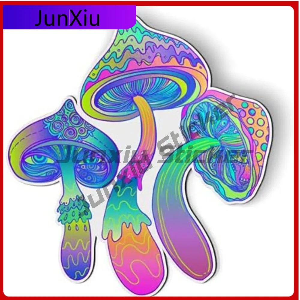 

Magic Mushrooms Psychedelic for Aesthetic Car Laptop Window Bumper Boat Truck Camper Van Decoration Vintage Vintage Funny