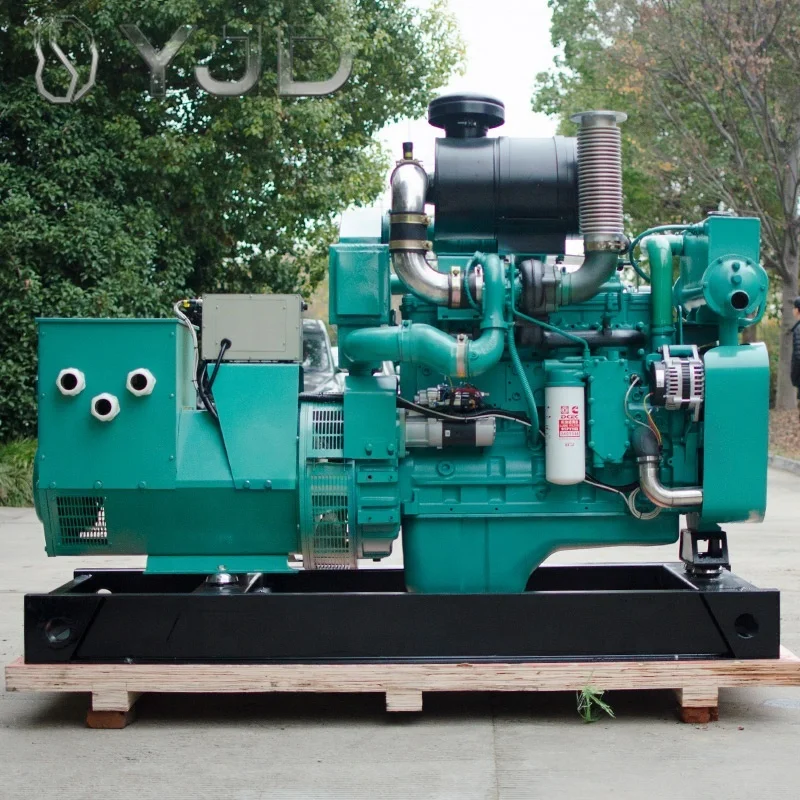 Marine diesel Generator Powered by Cummns Engine 4BTA3.9-GM47 40KW 50KVA Generator CCS