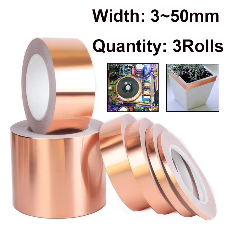 3Rolls Copper Foil …