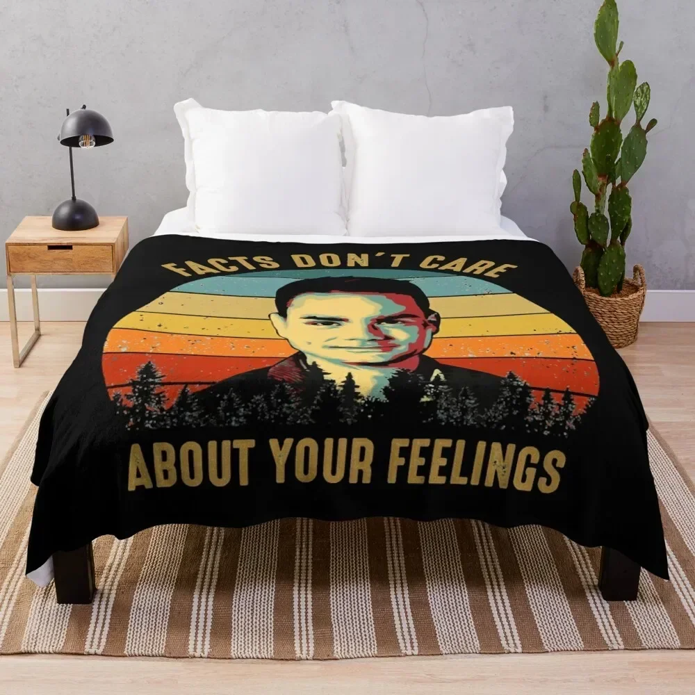 

Vintage Facts Don't Care About Your Feelings Ben Shapiro's Gift Throw Blanket Year Round Soft Comfortable Blanket for Home