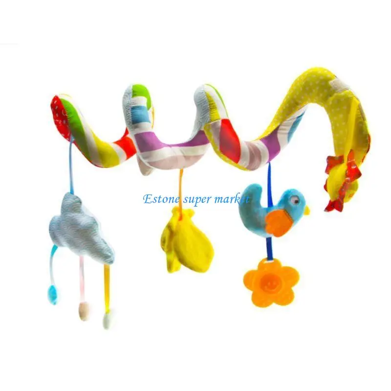 090B lit bébé autour poussette, berceau pare-chocs, Clip avec hochet Animal, jouets suspendus pour 0 à 24