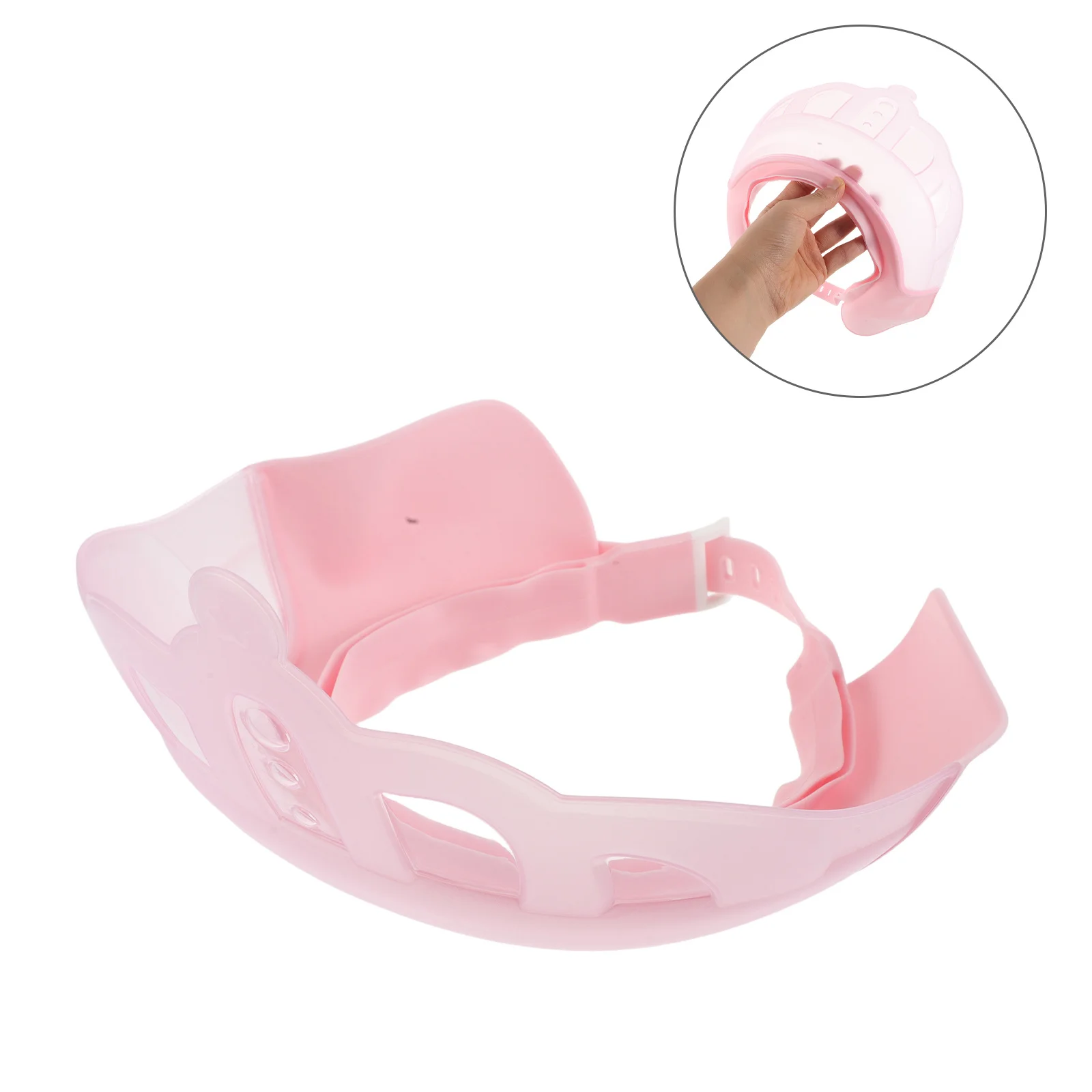 

Adjustable Children's Waterproof Toddler Bath Hat Crown Shampoo Cap Hair Washing Shield Eye Ear Protection Shower Visor
