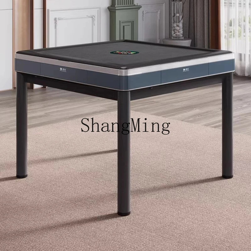 

SM new mahjong machine automatic household dining table dual-purpose multi-function folding mahjong table