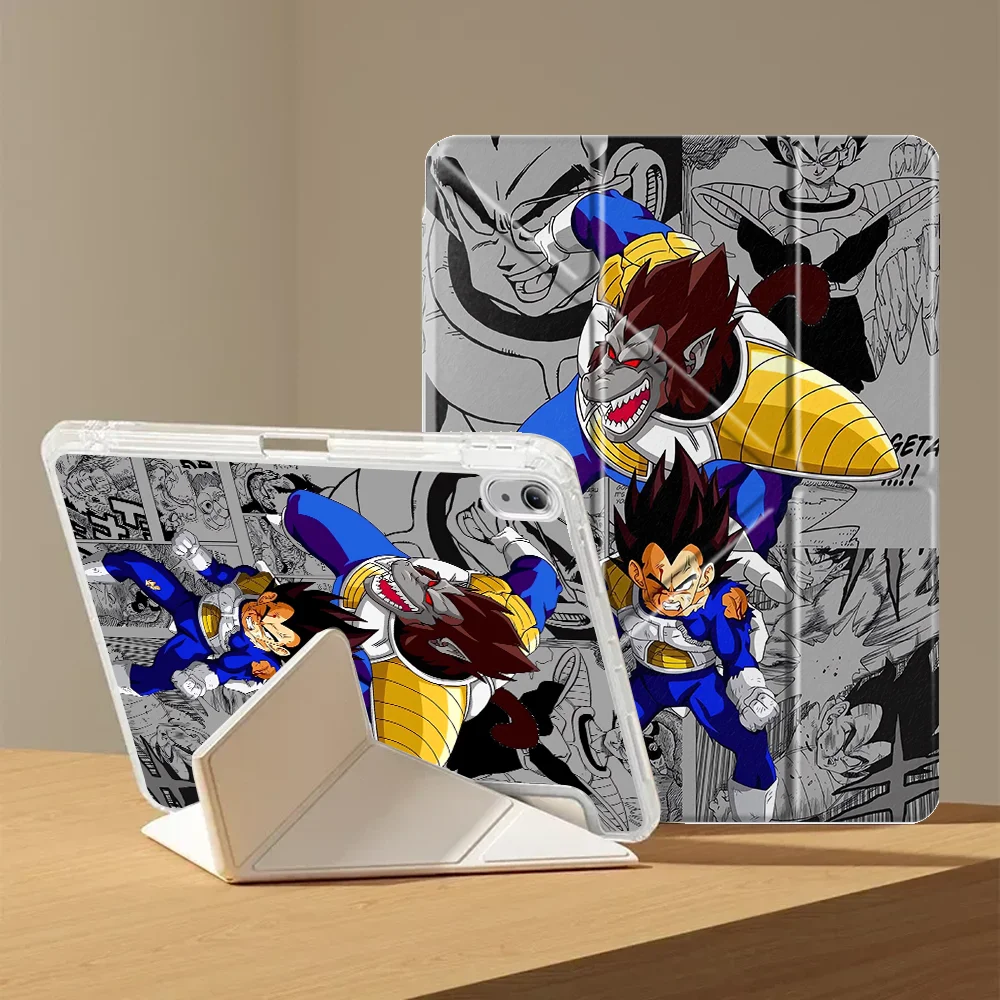 Tablet Case For Samsung Galaxy Tab A11 S10 Lite S9 Plus A9 Plus S8 S7 FE A8 With Pen Slot Cover Dragon Ball