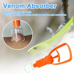 1-3PC Safety Venom Protector Extractor Snake Mosquito Bee Bite Vacuum Suction Pump Outdoor Survival Camping Extractor Tools