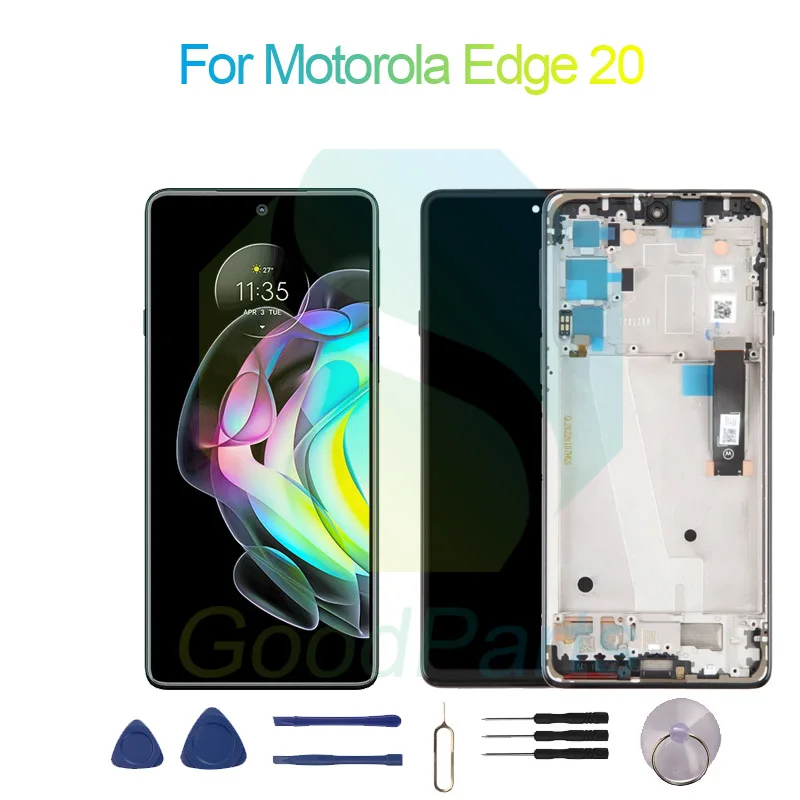 

For Motorola Edge 20 Screen Display Replacement 2400*1080 For Moto Edge 20 LCD Touch Digitizer