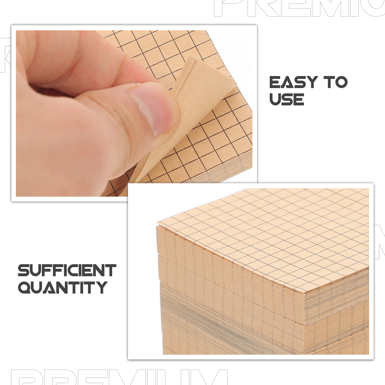 

8 Books Memo Pads Creative Design School Note Stickers Office Study Daily Use Multi-Function Memo Supplies Grid