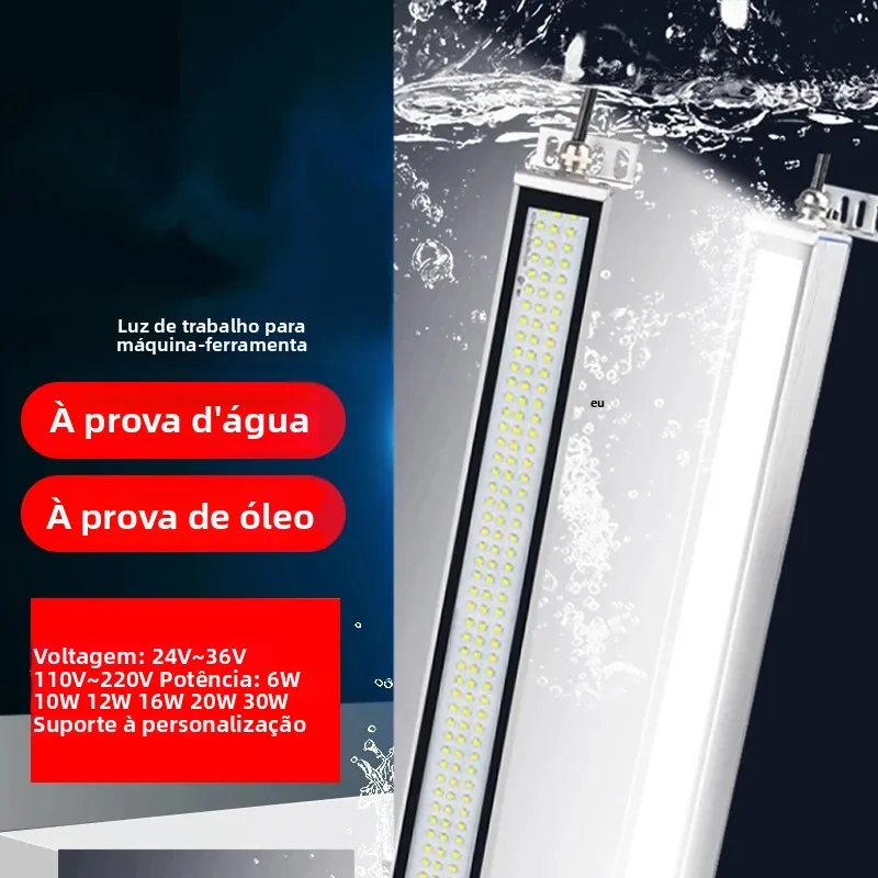 led工作機械作業灯-cnc旋盤照明-220v-アルミ合金-ip67-防水・防油ランプ-防爆-24v