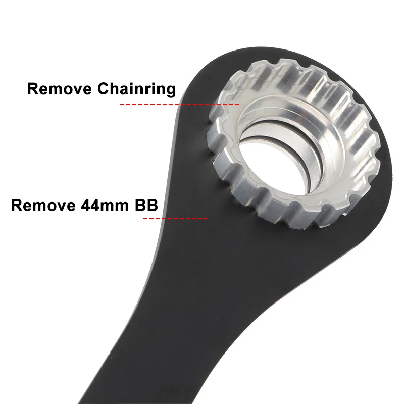 Bicycle Direct Mount Chainring Lock Ring Removal Installation Tool for M7100 M8100 M9100 Bike Bottom Bracket Wrench BB Spanner