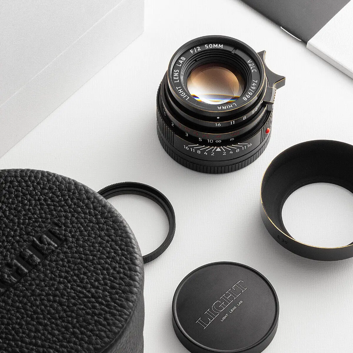 Light lens lab 50F2 Kit Brass Black For Leica Summicron M10 M11 M M3 M6 M240 M240p M2 M6 M8 M4 Lens m Lens