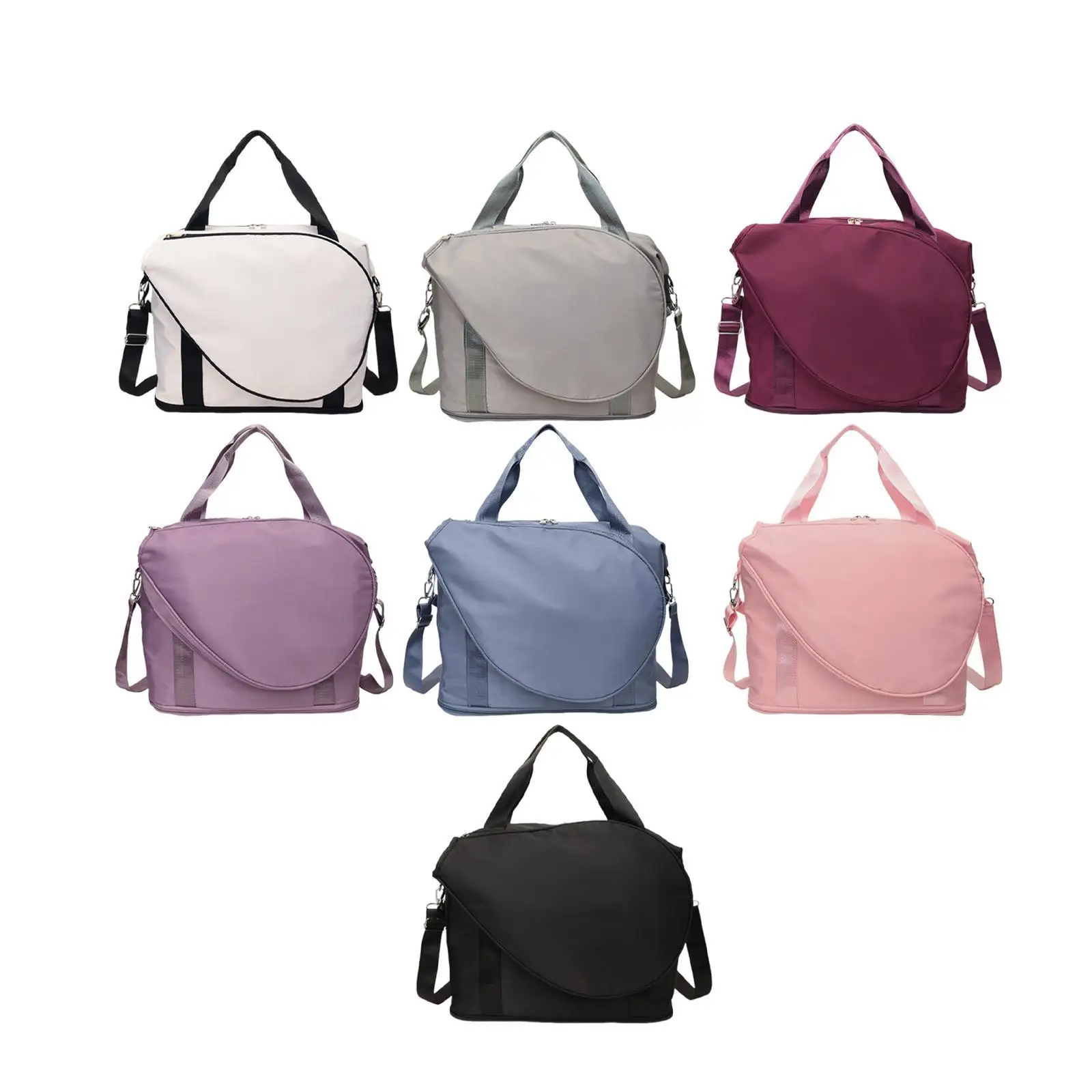 Tennis Racket Bag Gym Duffel Portable Racquet Carrying Bag Badminton Racquet Bag Tennis Handbag for Workout for Men Women