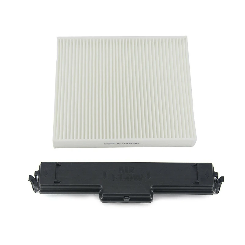 Cabin Air Filter Kit Air Conditioning Filter with Access Door Set Replacement for Dodge Ram 1500 Cabin Air Filter Kit