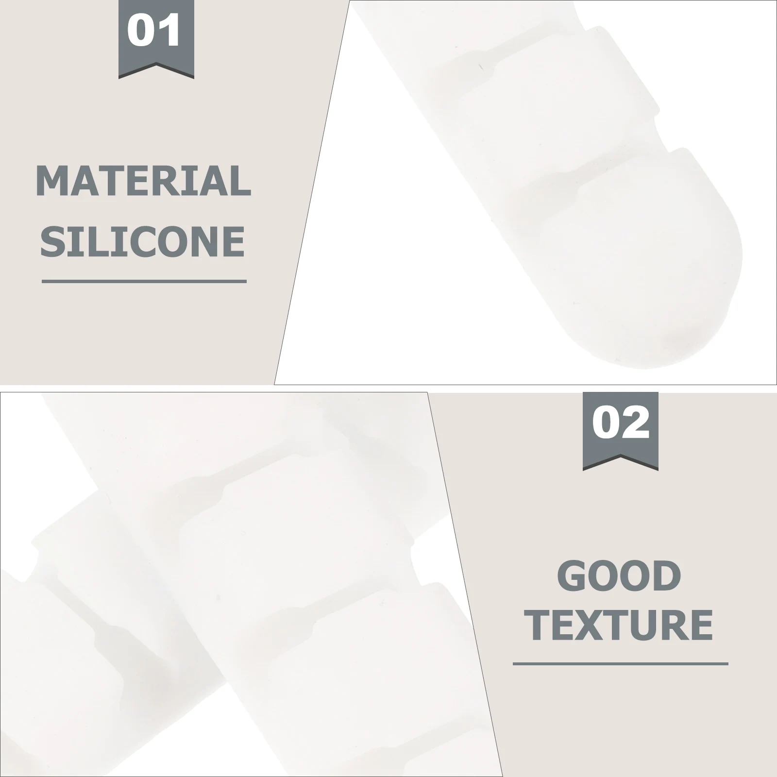 

2 Pcs Cable Manager Desktop Cord Holder Wire Holders for Cords Adhesive Organizer Organizers Silica Gel Work