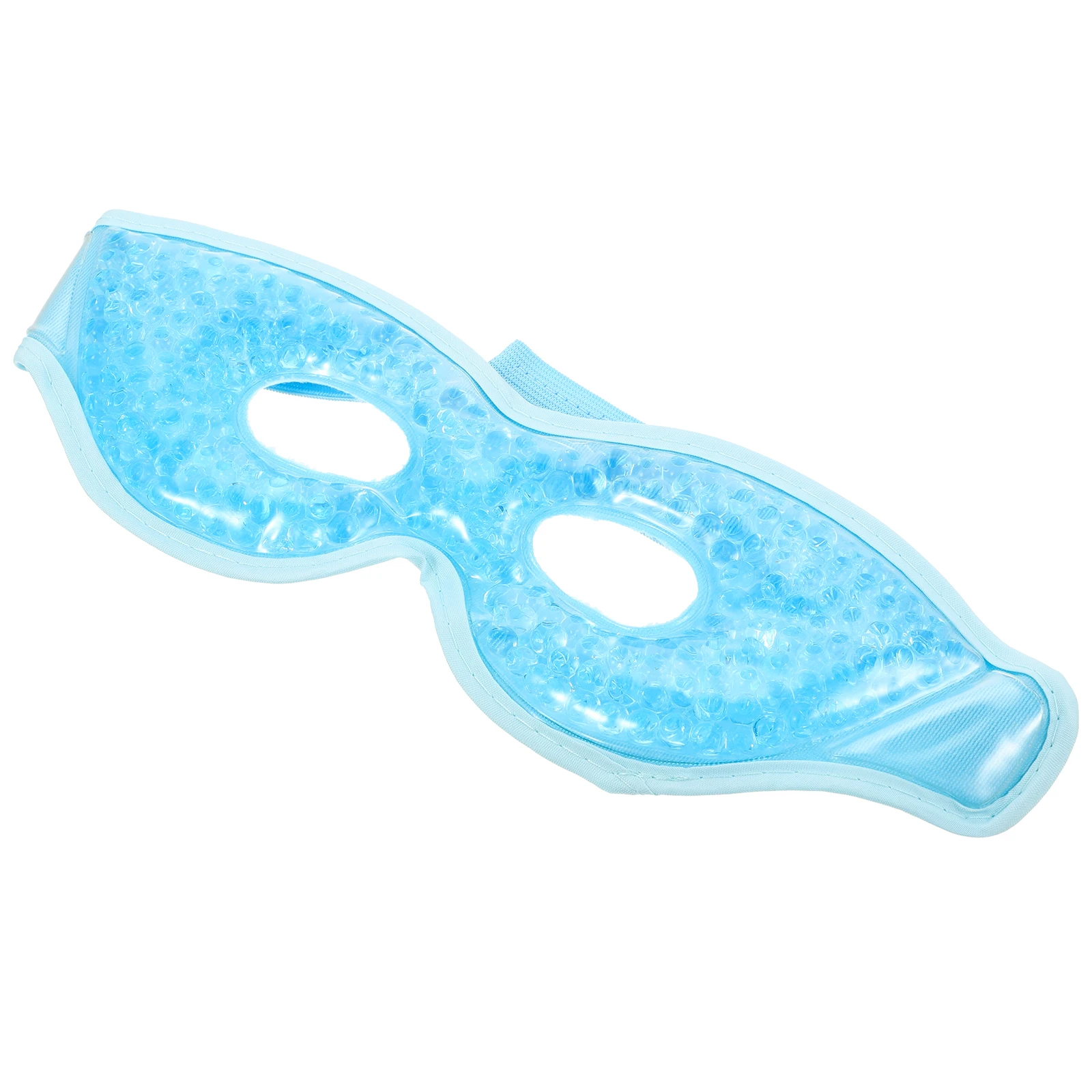 

Холодный горячий компресс, маска для глаз, многоразовая гелевая ледяная крышка для усталости глаз, снятия отеков щек, охлаждающая терапия, маска для сна