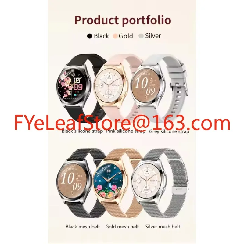 Y35 Women's Smart Watch 1.27-inch BT Call Compass Voice Assistant Menstrual Health Tracking IP68 Waterproof image 6