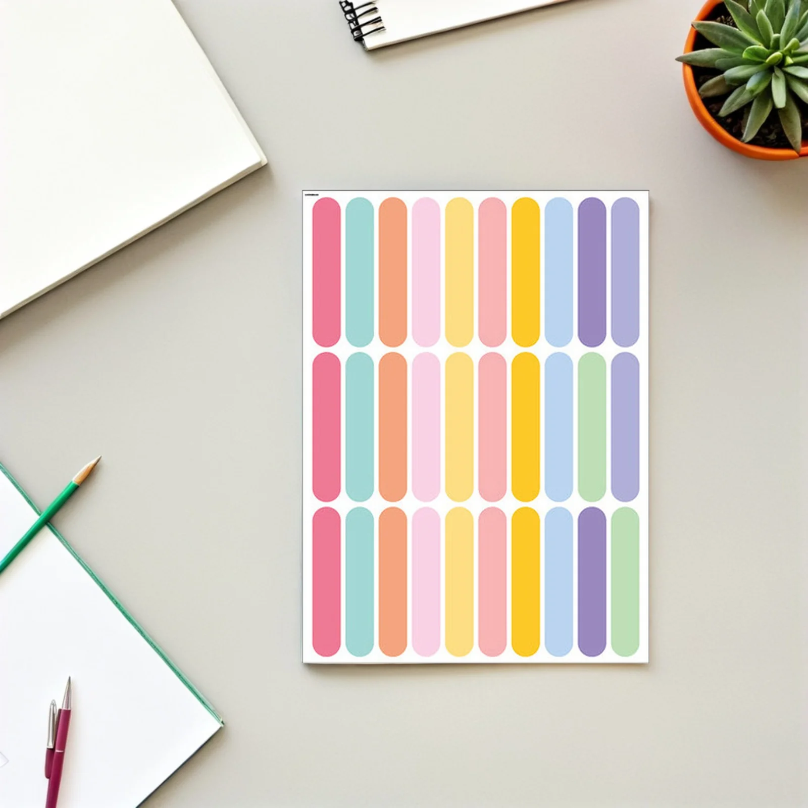 

Fomiyes Colorful Wall Decals 8 Sheets Daisy Confetti Stickers Removable PVC Art for Room Bedroom Decorative Sticker