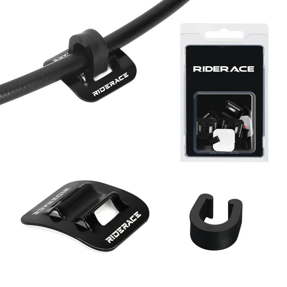 

Clamps Bicycle C Clips Bike Accessories Bike Cycle Brake Cable Guides C Clips 6Pcs Aluminum Alloy MTB Road Bike