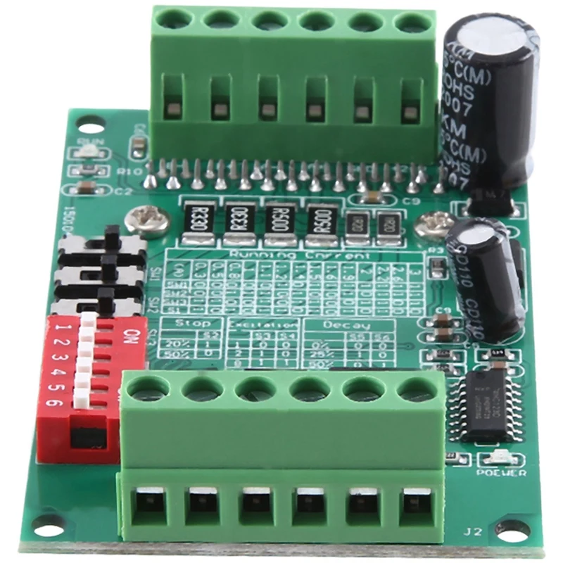 TB6560 3A Stepper Motor Driver 10-Speed Current Multi-Function Stepper Motor Driver Board Single Axis Controller Easy To Use