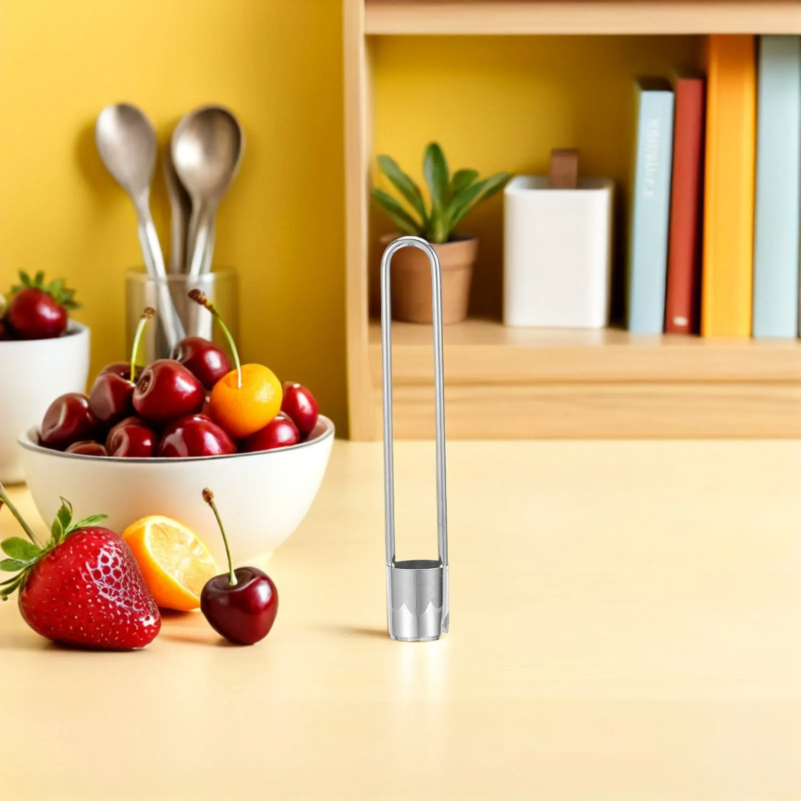 

4Pcs Stainless Steel Fruit and Vegetable Corer Set Ergonomic Handle for Jalapeno Chili Tomato Pear Peach Core Removal