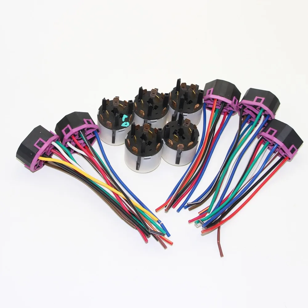 

5sets OEM Electrical Ignition Switch +Cable Plug For VW Jetta Golf MK4 Polo Passat B5 Bora Octavia Seat Leon A6 TT 4B0 905 849