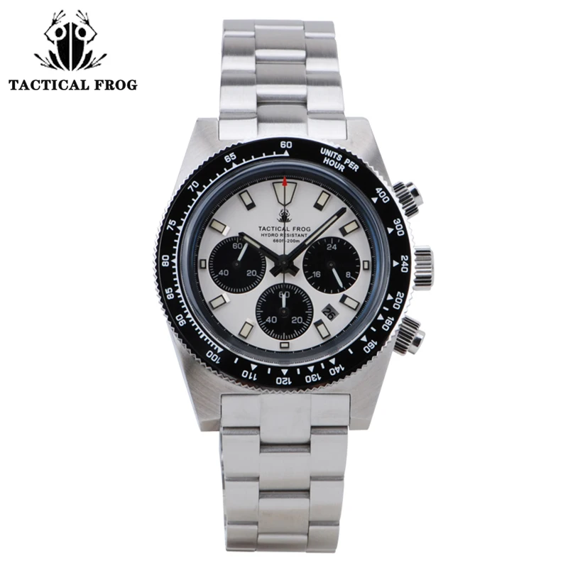 Men's Chronograph Watch, 41mm Solar Quartz Movement