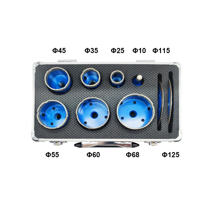 Power Tool Diamond Brazed Core Drilling Bits High Quality Concrete Wet Drilling Bit Tiles Hole Cutter Granite Tools Suppliers