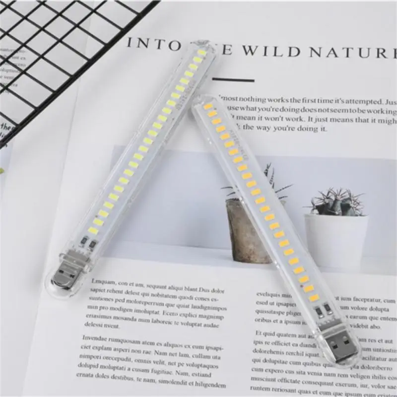 Mini Portable USB LED Lamp DC5V 24LED Ultra Bright Mini Night Light Small Lamp Computer Mobile Power Light