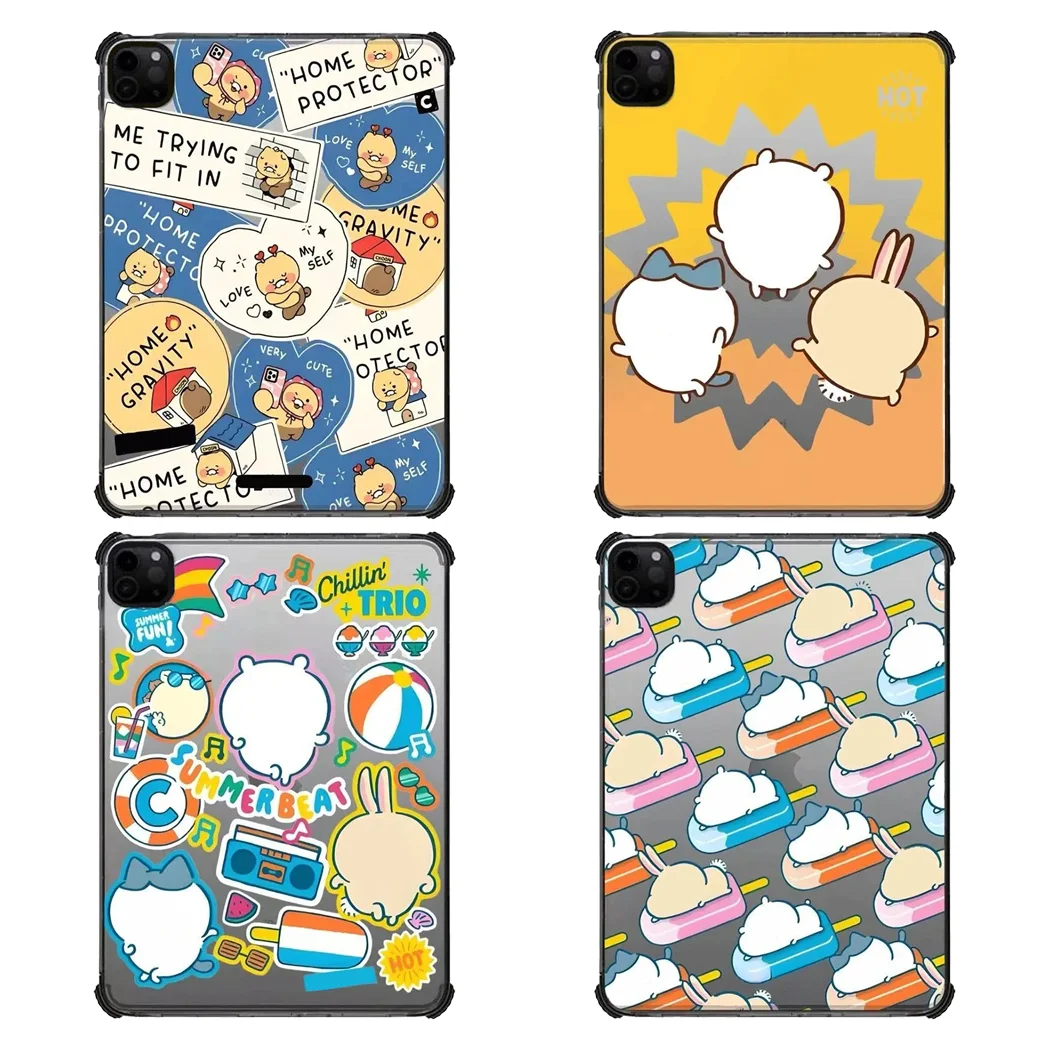 

Cartoon Summer Acrylic Protective IPad Case Cover for 10.9inch IPad Air 4 5 6 11inch 12.9inch IPad Pro 2020 2021 2022 2024