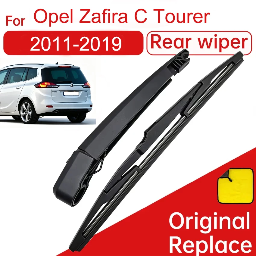 14 " Car Windscreen Window Rear Wiper Arm Wiper Blade Set For Opel Zafira C Tourer 2011-2019 Back Windscreen Wiper