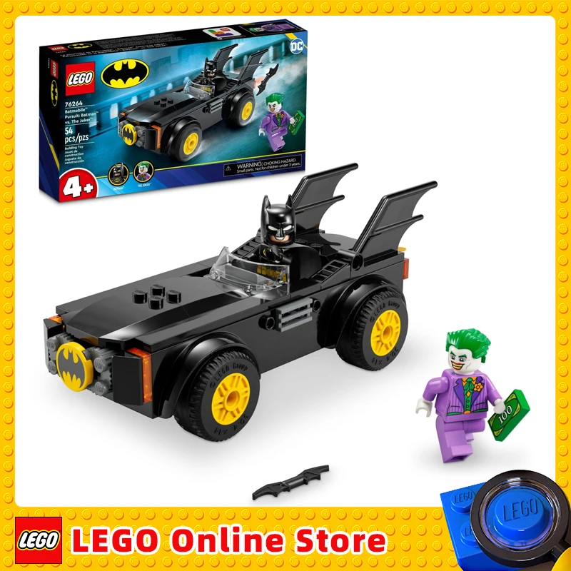 LEGO DC Batmobile Pursuit Batman vs. The Joker 76264 Buildable Super Hero Playset with Endless Play Possibilities Batman Car Toy