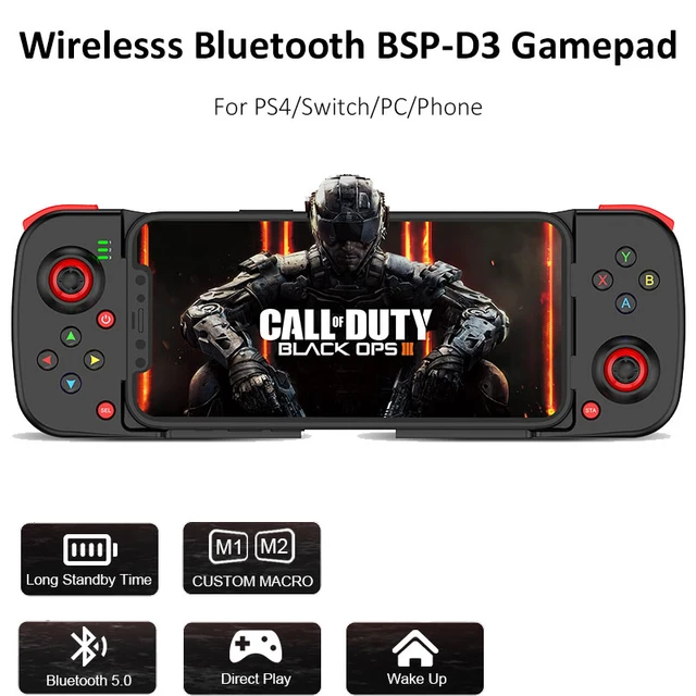 Bluetooth Controller for Mobile Phone Wireless Gamepad for PS4 Mando for  Switch/PC/IOS BSP-D3 Telescopic Joystick for Android - AliExpress 44