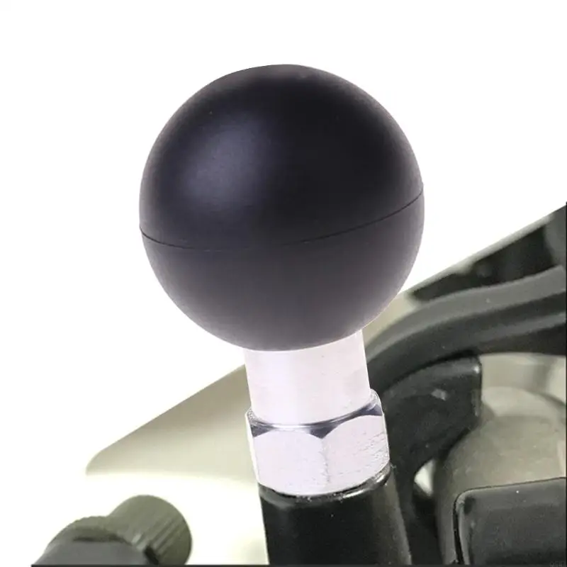 Q5WA 1INCH BALL BASE X 1.25男性スレッドマウントオートバイ電話ホルダーバイクアクセサリー